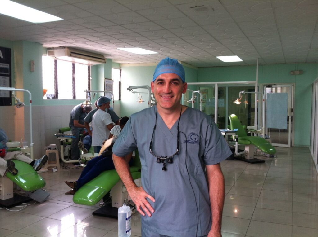 Dr. Mazzella at Missionary Trip to the Dominican Republic, May 2014